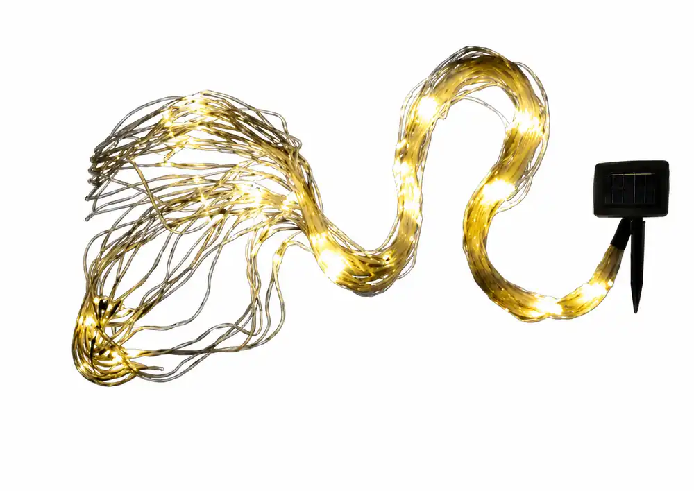 Offerta Limitata Cascata LED 450 gocce 14923363 Giocoplast Natale con pannello solare