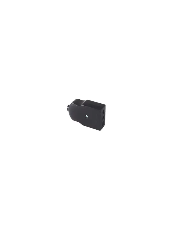 Presa elettrica bipasso volante compact 2p+terra 10/16a nera Ordina Subito