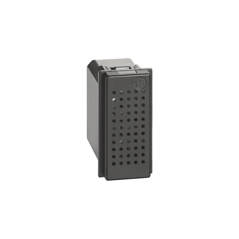 Solo Oggi Suoneria campanello din don in bronzo 12 Va.c. 8 VA 80 dB 1 modulo nero k4351v12
