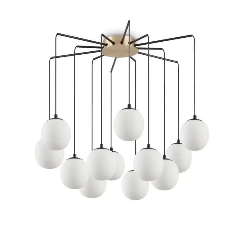 ideal lux rhapsody sp12 lampadario a sospensione IDEAL LUX 236957 Prezzo Scontato