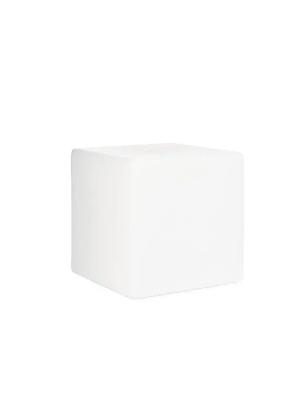Vendita Finale Ideal Lux Luna PT1 D50 lampada per esterni cubica opale E27 60W