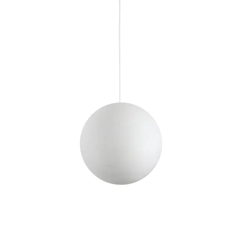 ideal lux carta sp1 d40 media sospensione moderna sfera bianca Ø40 e27 IDEAL LUX 226033 Quantità Limitata