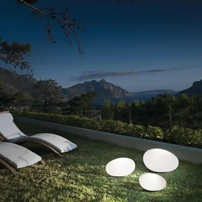 Must-Have ideal lux sasso pt1 d33 bianco lampada da terra e 27 40w IDEAL LUX 161761