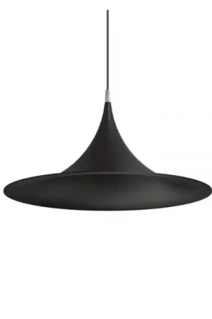 Miglior Prezzo Lampada a sospensione nera design 478mm Decorative CA025AKBEZZ