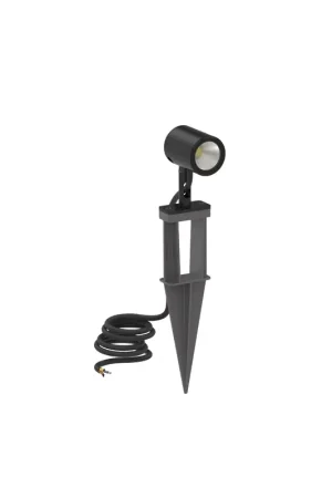 lombardo ago garden proiettore led 6w 700 lumen 4000k a picchetto colore nero 40° lombardo LL126001MN Subito Disponibile