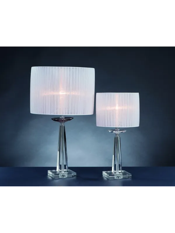 Lumetto moderno in cristallo 1 luce Design Swarovsky Marò trasparente Prezzo Conveniente