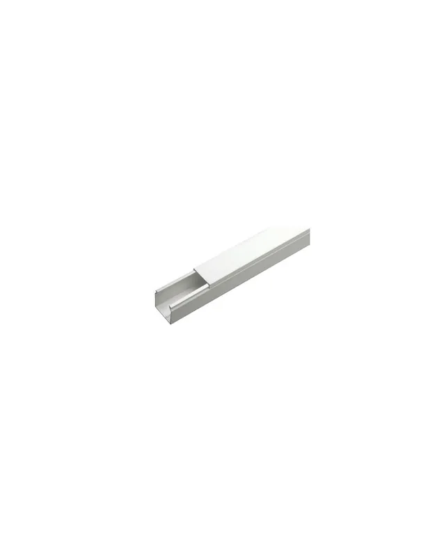 Minicanale coperchio portacavi 10x10 barra 2mt bianco adesiva elettrocanali Ultima Occasione