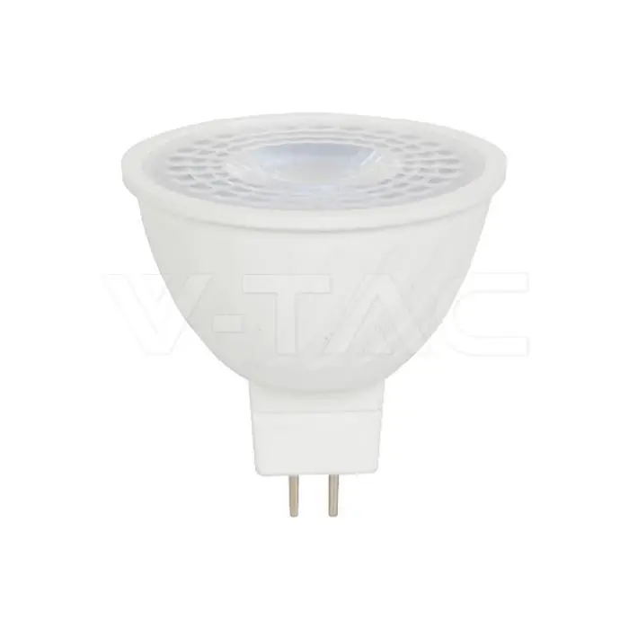 Lampadina LED spotlight GU5.3 6W 3000K 110 gradi V-TAC 23886 Compra Oggi Stesso