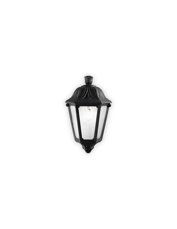 Ideal Lux Dafne Ap1 Small applique classica da esterno nero Ultime Pezzi
