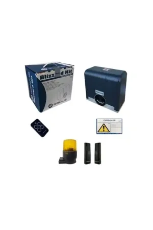 genius blizzard enc kit 400 433 mhz rc kit cancello scorrevole 400kg 24v automazione faac genius 104016 Reso Gratuito