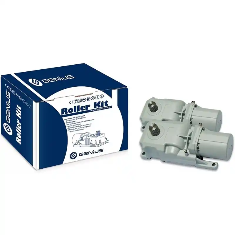 genius roller kit 433 mhz jlc kit per cancello interrato a due ante battenti 3,5 metri 500 kg per anta 230v faac genius 5170208 Di Tendenza