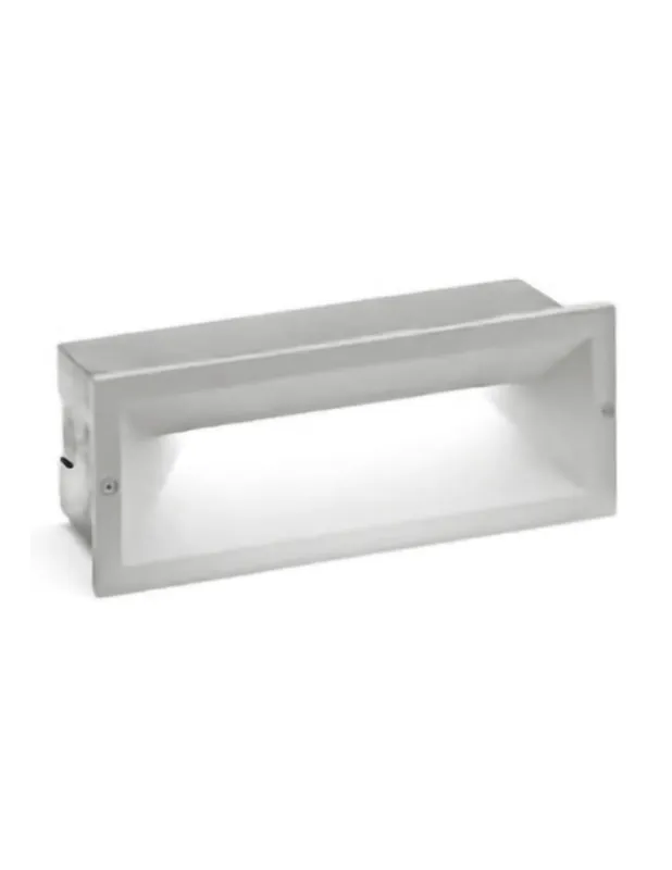 Miglior Prezzo Gea Luce GES351 segnapassi IP65 grigio metallizzato
