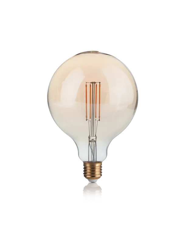 Lampadina LED Globo D125 Ambra dimmerabile E27 4W 223926 Promozione