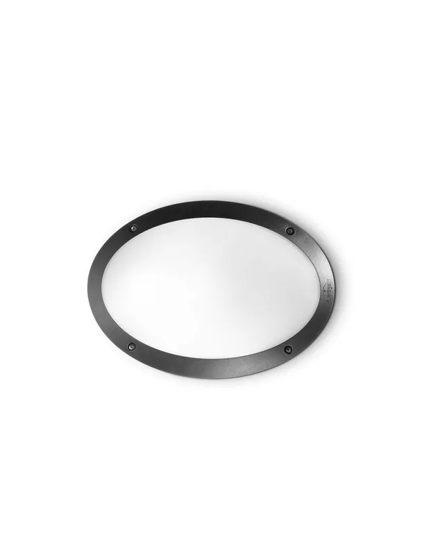 Ideal Lux Medea 1 Ap1 luce per esterno a parete nero IP66 E27 Prezzo Scontato