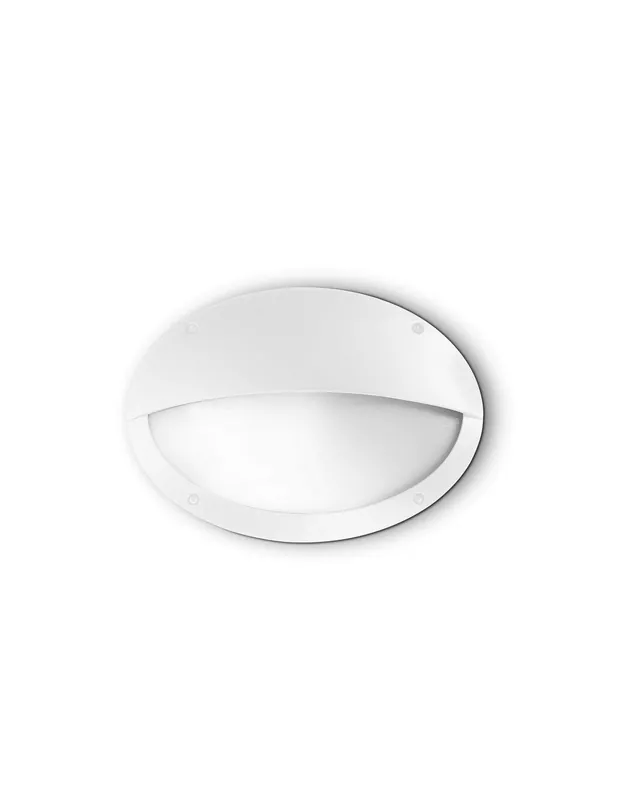 Prezzo Scontato Ideal Lux Medea 2 Ap1 applique da esterno a parete bianco E27 IP66