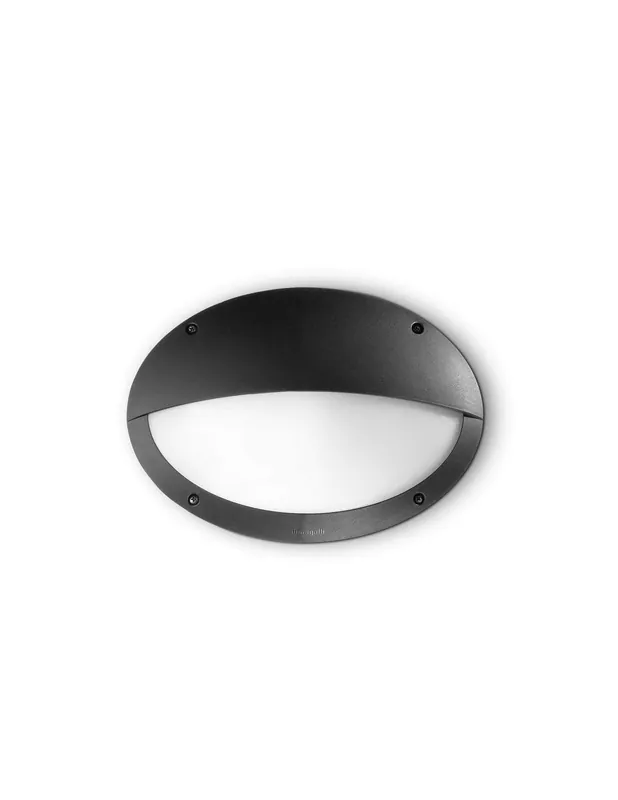 Quantità Limitata Ideal Lux Medea 2 Ap1 lampada a muro da esterno nero E27 IP66