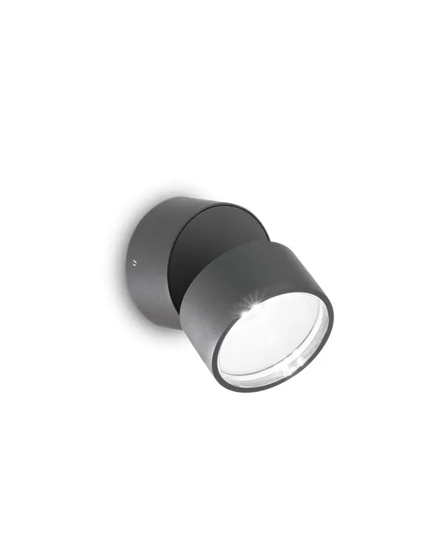 Ideal Lux Omega Ap Round Antracite 3000K Prezzo Basso