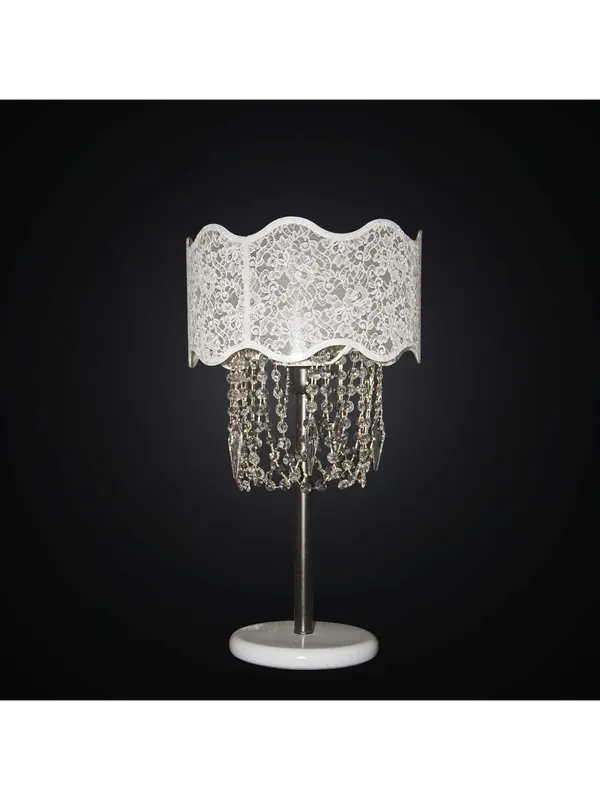Nuovo Arrivo Lume grande moderno bianco e cristallo 1 luce BGA 2342-lg design swarovsky
