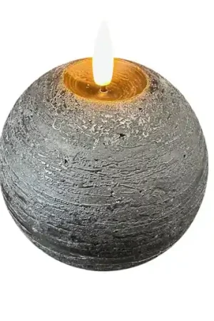 Compra Online STERNTALER Candela LED di cera, nera Altezza 11 cm Sfera Batteria