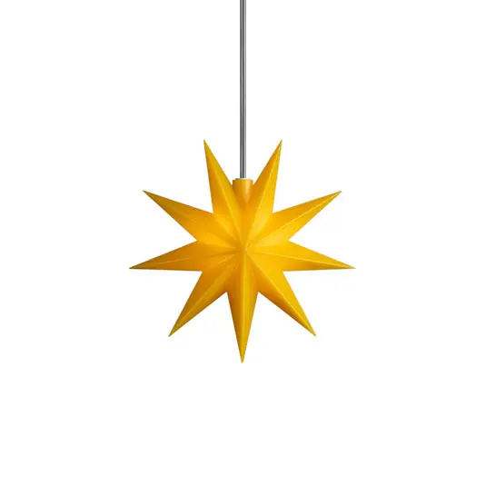 Ordina Subito STERNTALER Stella LED, gialla, Ø 15 cm, 9 punte, IP44 batteria