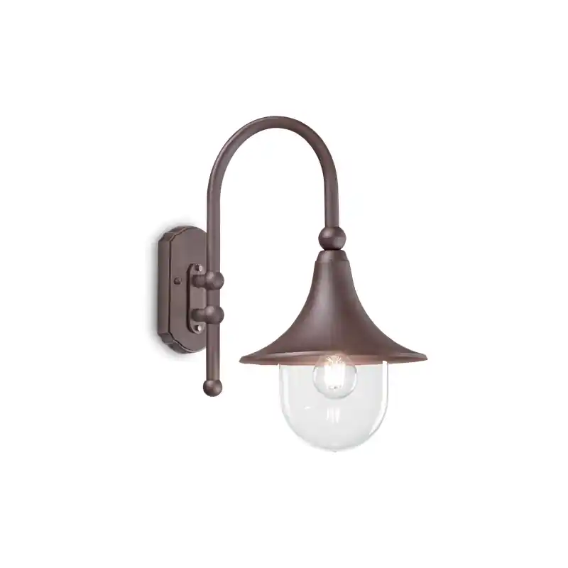 Ordina Subito ideal lux cima ap1 applique da parete per giardino alluminio pressofuso coffee IDEAL LUX 246826