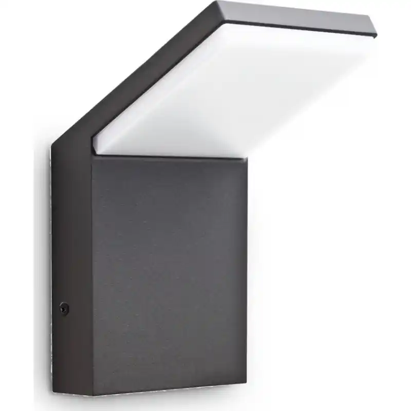Pagamento Sicuro ideal lux style ap applique da esterno antracite led 9w 680 lumen IDEAL LUX 209845