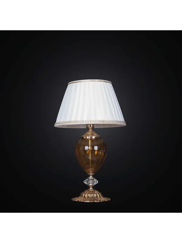 Lumetto classico in ottone e cristallo 1 luce BGA 2346-lp design swarovsky Ultimissimo Modello