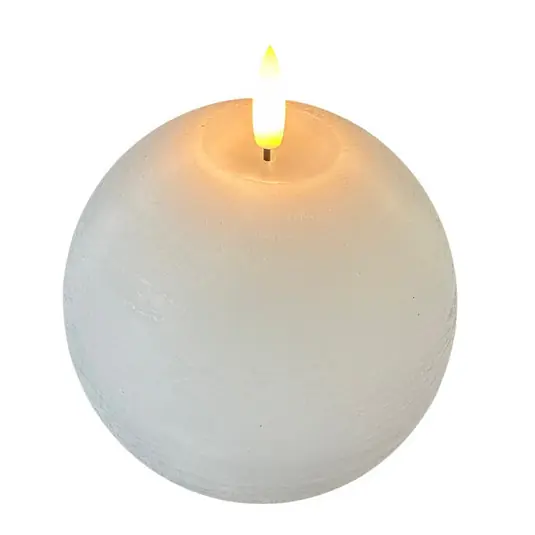 STERNTALER Candela LED di cera, bianca, altezza 13 cm, sfera, batteria Acquista Ora