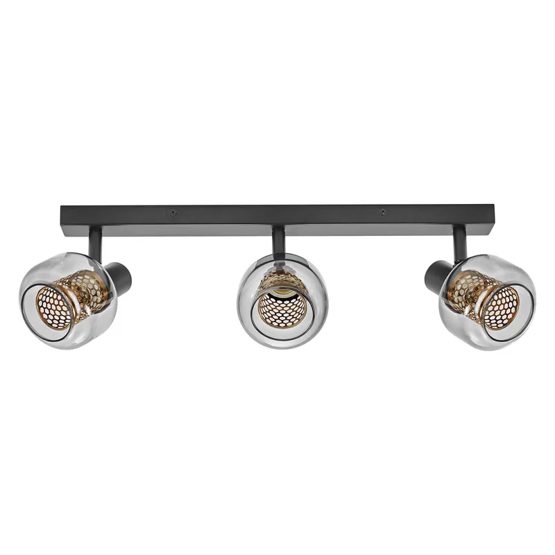 Prezzo Basso Spot LED orientabile nero 3 luci E14 LEDVANCE LUM472114 per interni