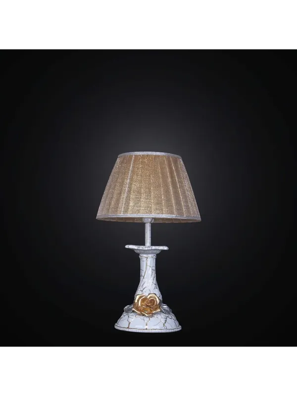 Bestseller Lumetto classico in ceramica con rosa foglia oro 1 luce BGA 2509-lp