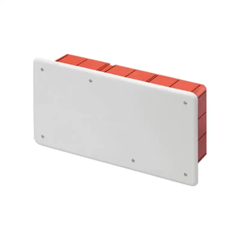 Solo Oggi gewiss cassetta incasso di derivazione e connessione con guida din 294x152x75 coperchio bianco ral 9016 gewiss gw48007