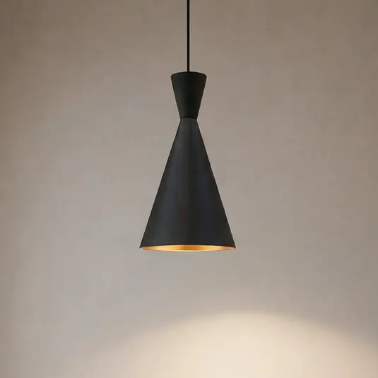 Lampada a sospensione Glenora, nero, Ø 18 cm, metallo, E27 Offerta Limitata