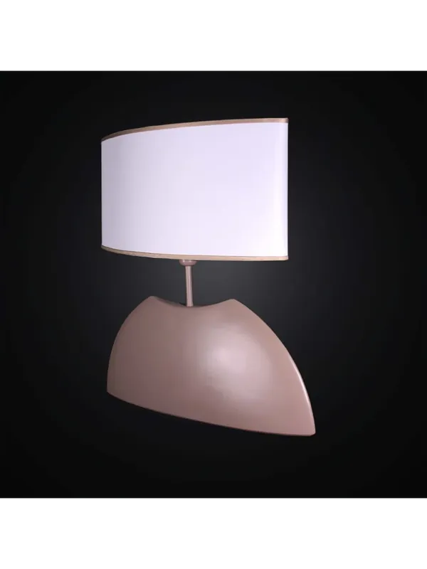Saldi Lume grande in ceramica tortora ovale a 1 luce BGA 2992-lg