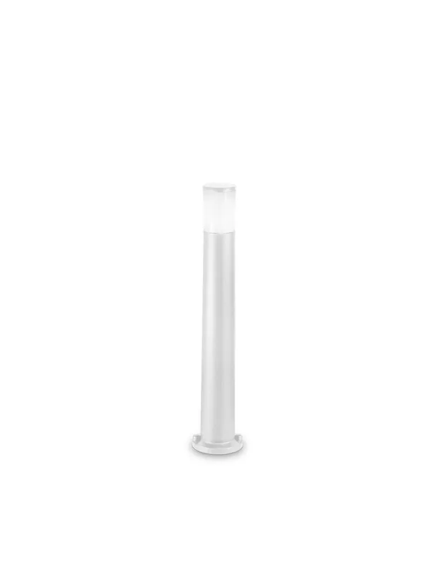 Ideal Lux Atena Pt1 Bianco lampione da giardino Prezzo Di Fabbrica
