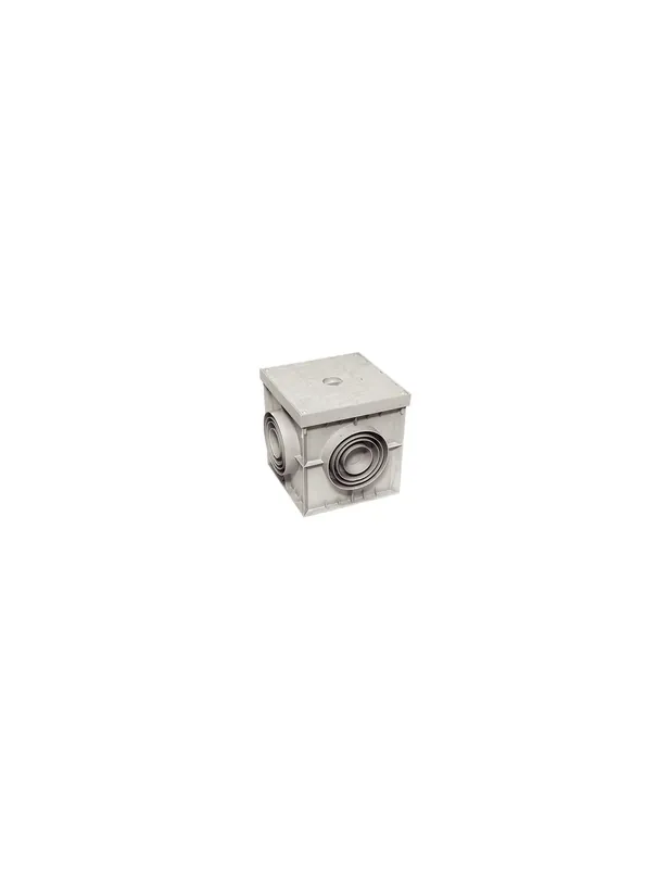 Pozzetto scatola derivazione coperchio 40x40 grigio elettrocanali Ordina Subito