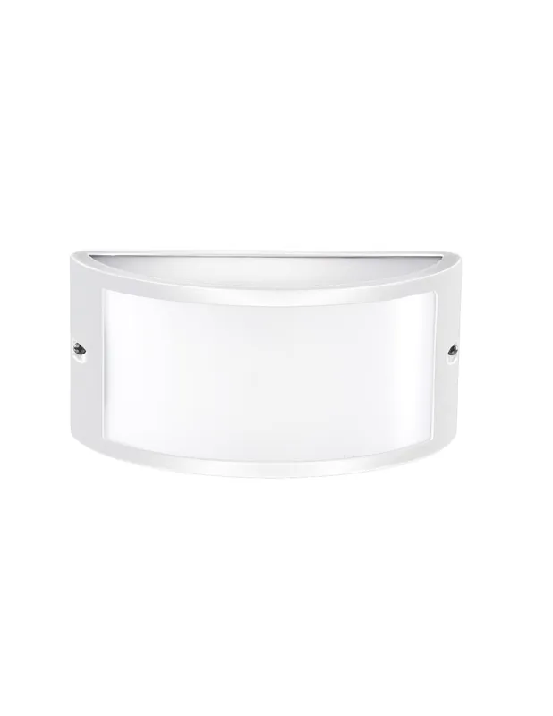 Ultime Pezzi Rossini Drake 10025 lampada da parete per esterno IP54 - Bianco