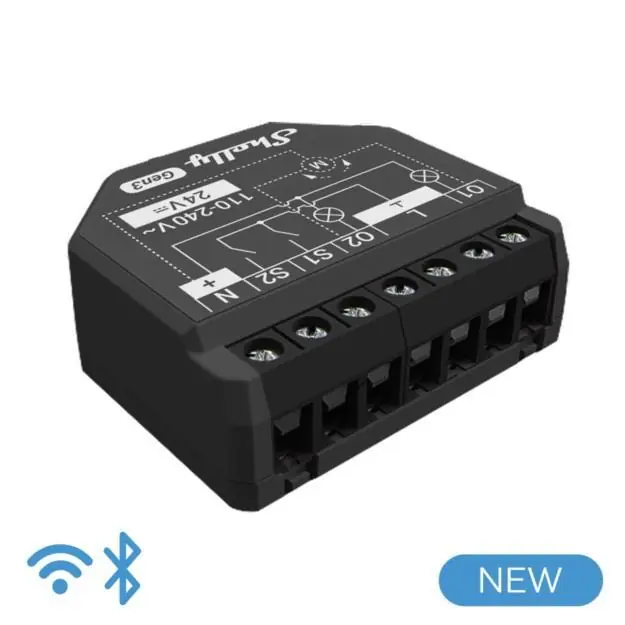 Modulo WiFi tapparelle motorizzate intelligente Shelly SH-PLUS2PMG3 automazione casa Super Prezzo