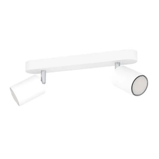 Nuova Collezione EGLO connect Faretto Adfira-Z, bianco, a 2 luci, acciaio