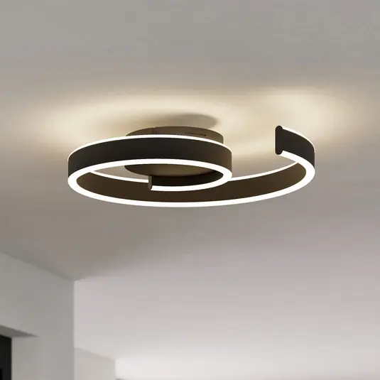 EGLO connect plafoniera LED Smart Andabaia-Z, nera Offerta Speciale