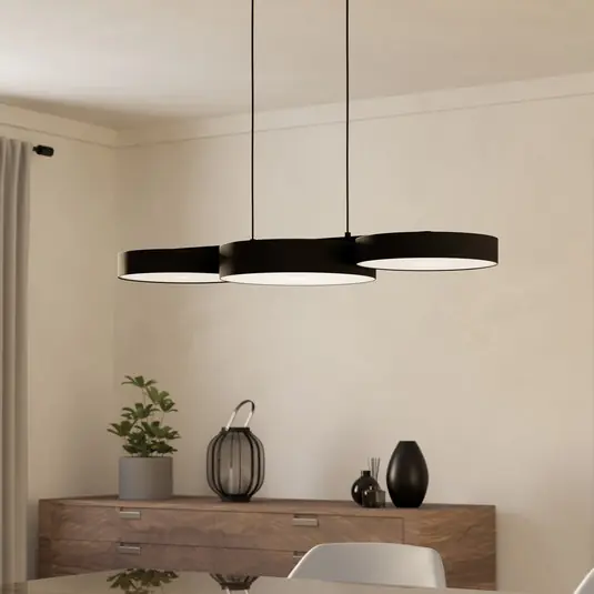 Ultima Occasione EGLO connect Smart lampada LED a sospensione Barbano-Z, nero
