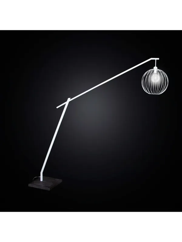 Piantana moderna design con base in pietra lavica 1 luce BGA 2988 Nuova Collezione