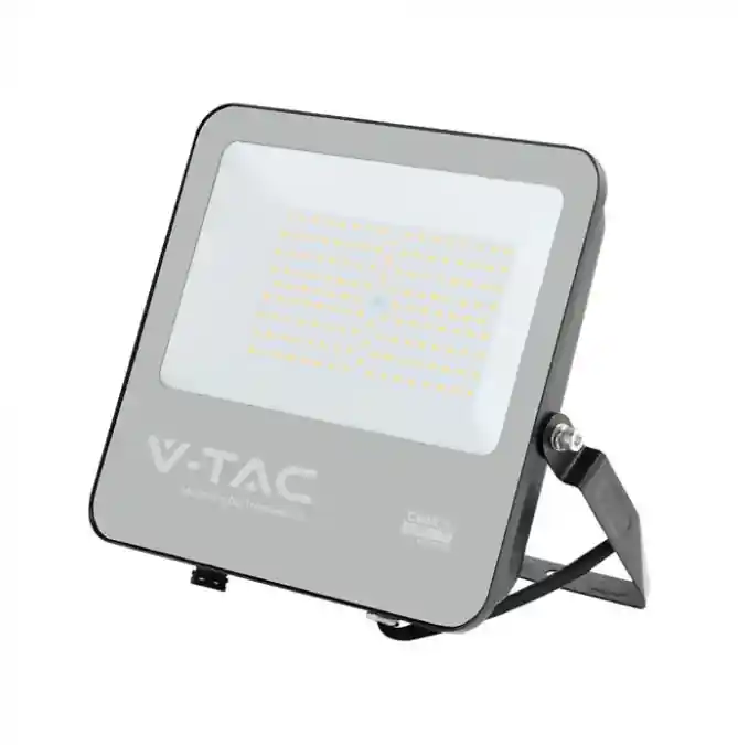 Compra Oggi Stesso Faro Proiettore LED Slim 100W V-TAC Cavo 1m Nero 3000K IP65 - 232006