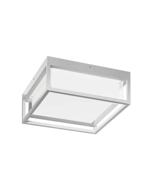 Prezzo Conveniente Gea Luce GES2090 bianco plafoniera da esterno