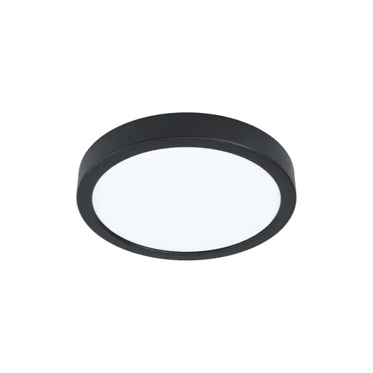 EGLO connect Lampada a LED da superficie Fueva 6-Z, nera, Ø 21 cm Ultima Occasione