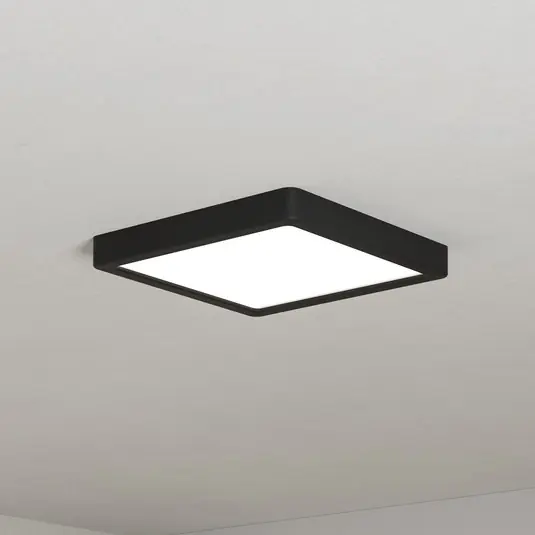 EGLO connect Lampada da parete a LED Fueva 6-Z, nera, 22 cm Must-Have