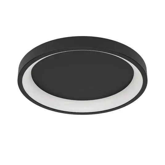 EGLO connect plafoniera LED Smart Loretello-Z, rotonda, nera Prezzo Ridotto