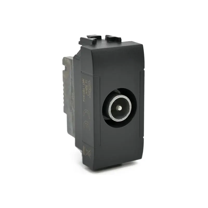 presa tv antracite passante compatibile con bticino living international ln4202p14 Solo Oggi