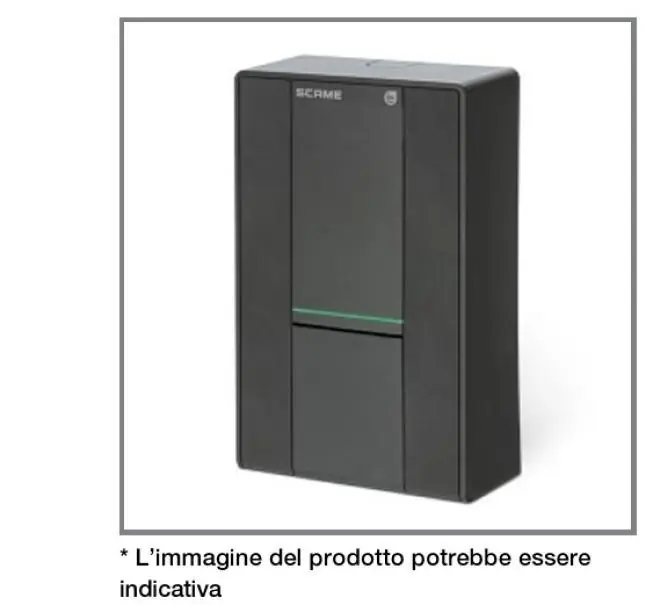 Wallbox Tipo 2 22kW 235x370x115 Scame 205.W219-D Nuovo Arrivo