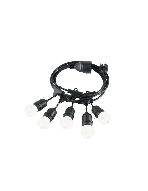 Prezzo Basso Ideal Lux Fiesta SP5 portalampade per esterni a 5 luci E27 15W