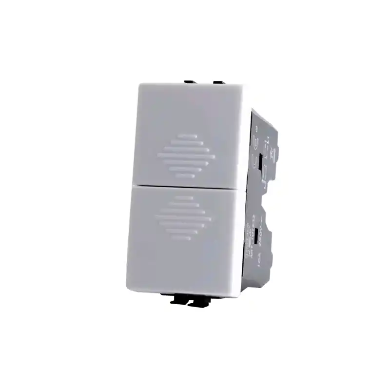 doppio pulsante saliscendi 10A 250V bianco compatibile con bticino matix am5055 Novità